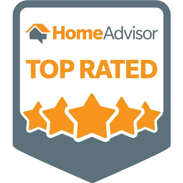 HomeAdvisor: Top Rated Badge