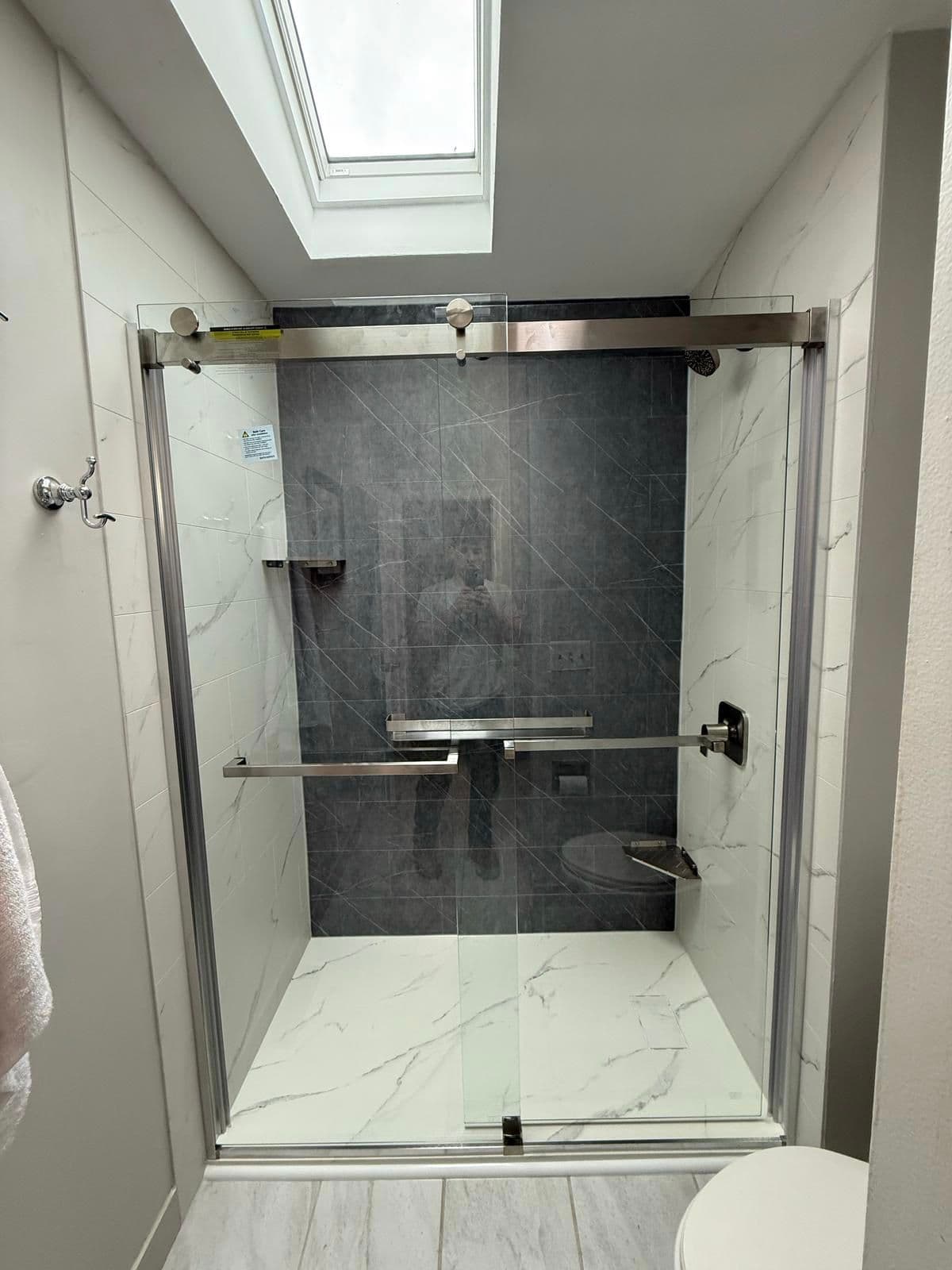 Marble Shower Remodel