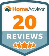 Home Advisor 20 Reviews Badge